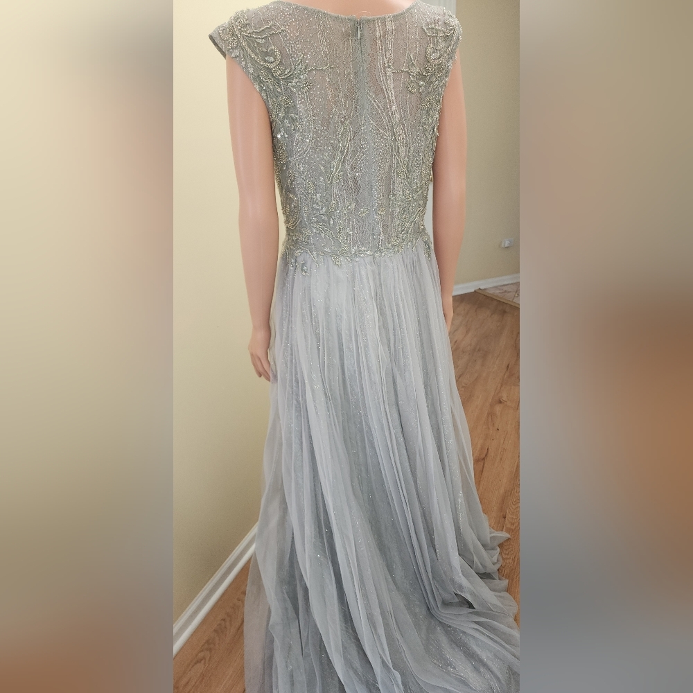 Size 12 - Montage By Mon Cheri Long Dress MSRP $850 - Picture 6 of 15